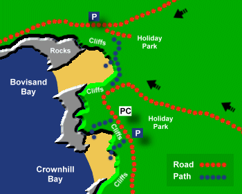 Bovisand Map