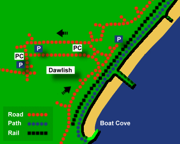dawlish Map