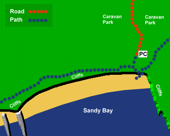 sandy Map
