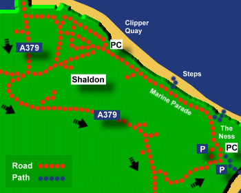 shaldon Map