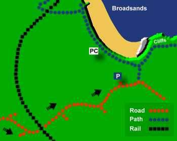 broadsands Map