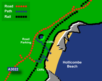 hollicombe Map