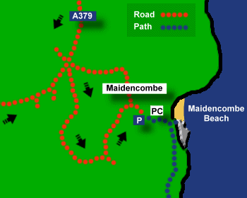 maidencombe Map