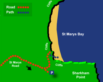 st marys bay Map