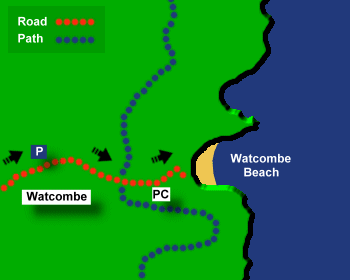 watcombe Map