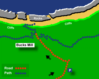 Bucks Mill Map