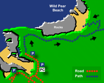 wild pear Map