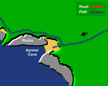 ayrmer cove map