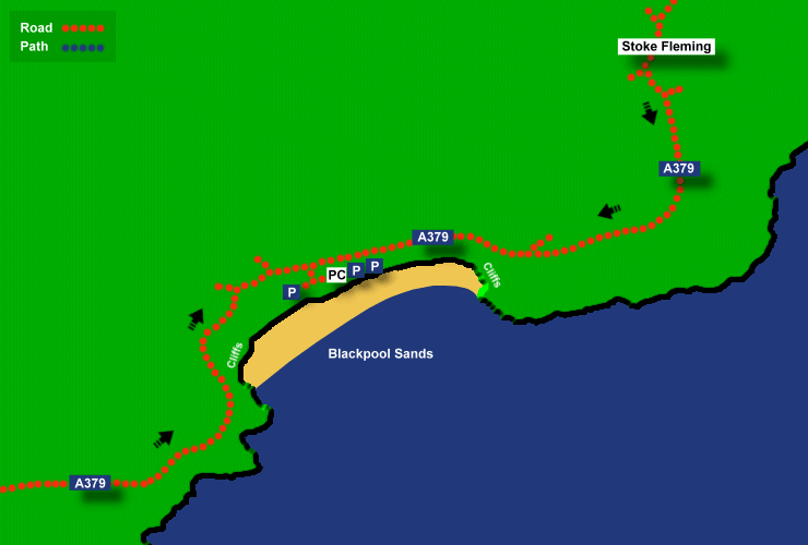 Blackpool Sands Beach Information Devon Beach Guide