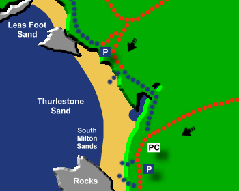 thurlestone Map