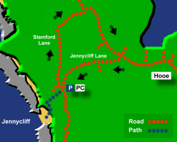 jennycliff Map