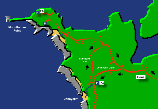 jennycliff large map