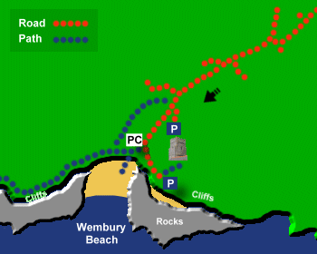 wembury Map